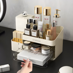 Plastic Makeup Organizer